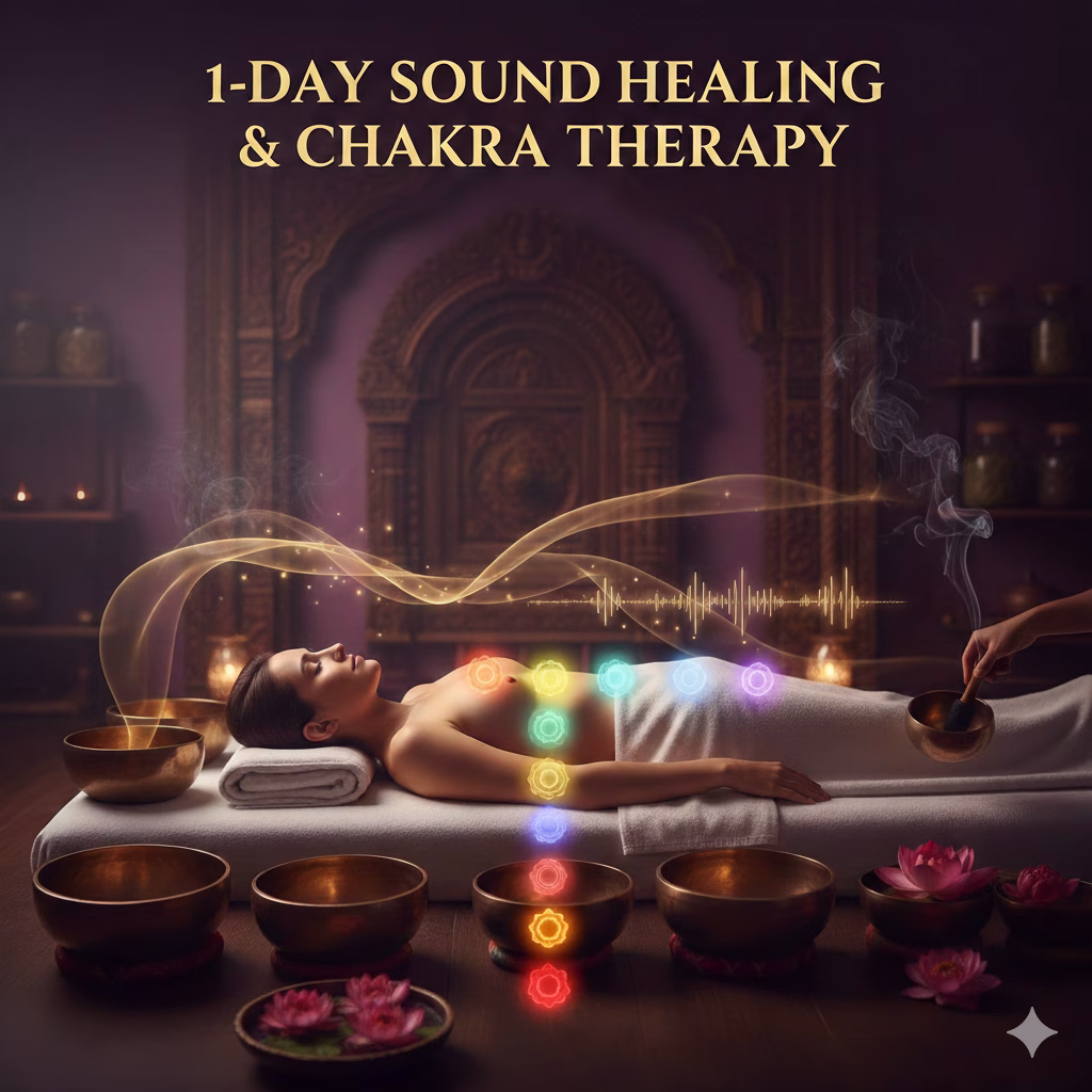 1-Day Sound Healing & Chakra Therapy
